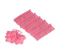DIEKE Lot de 100 pinces à oreilles pour animaux d'élevage et de gestion des moutons - Convient pour étiqueter les oreilles des bovins et des cochons