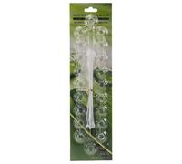 DIEKE Lot de 20 attaches de câble transparentes à ventouse pour aquarium, accessoires de gestion des plantes, attaches réglables