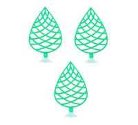 DIEKE Lot de 3 plates-formes imitation feuilles aspect naturel pour repos de poissons Bettas et pose facile à installer