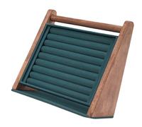 DIEKE Organisateurs de bijoux en bois pour boucles d'oreilles, broches et bracelets - Convient pour bagues, boucles d'oreilles et bracelets, taille unique, Comme décrit