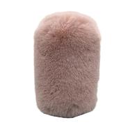 DIEKE Pare-brise en fausse fourrure pour micro Quadcasts pour obtenir un son clair Convient pour Vloggers Podcasters Intérieur Extérieur Accessoire de radiodiffusion