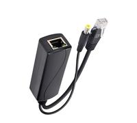 DIEKE Petit répartiteur 30 W CC 5,5 x 2,1 mm pour configurations réseau et informatique simplifiées Distribution d'alimentation Gigabit Ethernet