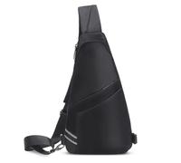 DIEKE Sac à bandoulière élégant et pratique pour homme avec plusieurs compartiments pour les voyages et les trajets