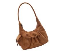 DIEKE Sac à bandoulière plissé grande capacité sous les aisselles en cuir synthétique rétro pour femme Sac à main plissé pour femme Sac à main plissé pour femme Sac à main à bandoulière assorti pour