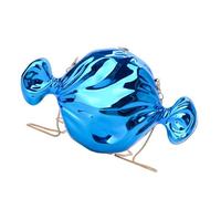 DIEKE Sac à bandoulière tendance en acrylique - Sac à bandoulière unique - Sac à main de banquet pour soirée élégante et mariage - Accessoire de mode, bleu, One Size