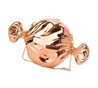 DIEKE Sac à bandoulière tendance en acrylique - Sac à bandoulière unique - Sac à main de banquet pour soirée élégante et mariage - Accessoire de mode, champagne, One Size