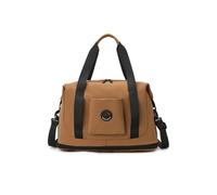 DIEKE Sac de sport pour femme - Séparation humide et sèche - Bagage de nuit - Grande capacité - Voyage de week-end - Séparation humide et sèche, marron, One Size