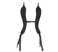 DIEKE Sangle de sac à dos de rechange au design ergonomique avec poitrine pour équipement de randonnée en plein air en tissu Oxford 600D, Vert forêt de pin, One Size