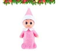 DIELIANHUA Lutin Farceur de Noel, Mini Elfes de Noël, Bebe Lutin Farceur de Noel, Elfe de Noël, Bebe Elfe de Noel, Poupée de Noël pour Filles et Garçons