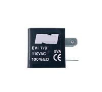 DIELKAFNP Bobine d'électrovanne EVI7/9 AC110V 5VA EVI7/9 DC110V 6W Ouverture intérieure: 9MM Hauteur: 29,5MM(5)