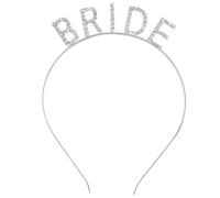 DIELOVEHUA Bandeau Bride, Bride to Be Tiara, Bandeau de Mariée en Strass, Serre Tete Mariage, pour Soirée Entre Filles, Mariage, Décorations de Mariée, Douche Nuptiale