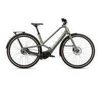 Velo de ville electrique orbea diem 20 shimano nexus inter 5 5v courroie 630 wh 700 mm vert gris spaceship 2025