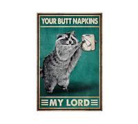 Diempi Your Butt Towels Poster sur toile Décoration murale pour salon, chambre à coucher 20 x 30 cm