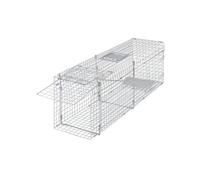 vidaXL Piège à animaux galvanisé 100 cm