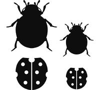 Artemio – Matrices de découpe et d'embossage – Coccinelle Multicolore G