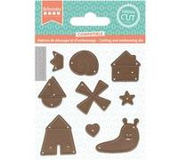 Dies de coupe - Collection Mes jolies comptines - 1,3 à 3,9 cm - 9 pcs Multicolore