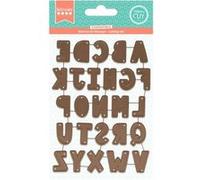 Dies de coupe - Collection Mes jolies comptines - Alphabet - 2,3 cm Multicolore G