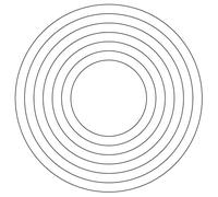 Dies de découpe - Let it snow - Cercles - 7 pcs