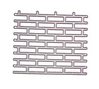 Dies Mur De Briques De Coupe en Métal Pochoirs Scrapbooking Outil Bricolage Artisanat Embosser Modèle pour La Fabrication du Papier Carte