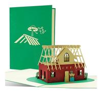 Diese-Klappkarten Carte de félicitations pour la construction de la maison, la directive - Idée cadeau ou cadeau pour une pendaison de crémaillère, T22