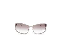 Diesel - 0Dl1013 Rectangle Lunettes de soleil - unisex - Accessoires - Gris - Taille: 65 MM