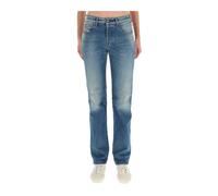 Diesel - 1989 D-Mine Wide Leg Jeans - Femme - Jeans - Bleu - Taille: W27