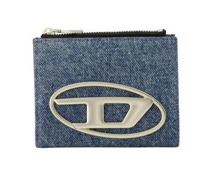 Diesel - 1DR Bi-Fold Zip II Wallet - Femme - Accessoires - Bleu - Taille: ONE Size