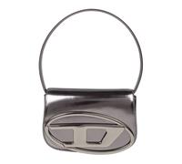 Diesel Sac bandoulière 1DR en cuir gris Femme Taille ONE SIZE