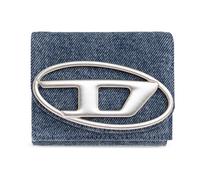Diesel - 1DR Tri Fold Coin XS II - Femme - Accessoires - Bleu - Taille: ONE Size