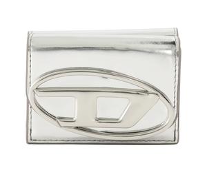 Diesel - 1DR Tri Fold Coin XS Wallet - Femme - Accessoires - Gris - Taille: ONE Size