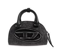 Diesel - 2.0 1DR Dome Handbag - Femme - Sacs - Gris - Taille: ONE Size