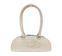 Diesel - 2.0 1DR Dome Shoulder Bag - Femme - Sacs - Beige - Taille: ONE Size
