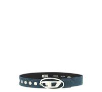 Diesel - B-1Dr Leather Belt - Femme - Accessoires - Bleu - Taille: 90 CM
