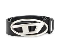 Diesel - B-1Dr Leather Belt - Femme - Accessoires - Noir - Taille: 80 CM