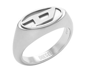Diesel Bague Chevalière en acier inoxydable, pour homme, DX147504010