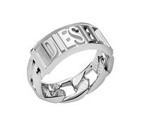 DIESEL Bague en acier inoxydable, pour homme, DX1347040