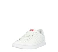 DIESEL Baskets basses 'S-DAKOTA' rouge / blanc, Taille 35
