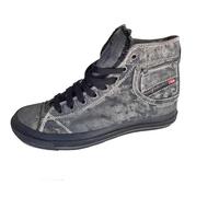 Diesel Baskets Exposure IV W High Top pour femme Noir #674, Noir , 38 EU Schmal