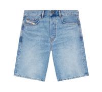 Diesel - Bermuda en jean avec logo - Homme - Shorts - Bleu - Taille: W30