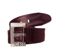 Diesel BIROC Cintura Ceinture Ceinture Ladies Cuir véritable (Marron, 80 cm)