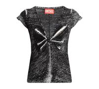 Diesel - Blouses - Femme - Tops - Noir - Taille: 38 FR