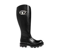 Diesel - Botte Haute D-Hammer HB - Femme - Chaussures - Noir - Taille: 36 EU