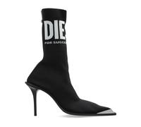Diesel - Bottes à talons hauts D-Tona - Femme - Chaussures - Noir - Taille: 40 EU