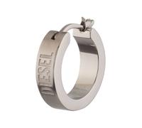 DIESEL Boucles d'oreilles argent, Taille One Size