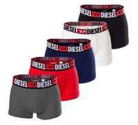 DIESEL Boxers 'Damien' bleu foncé / gris foncé / rouge / noir / blanc, Taille L