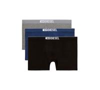 DIESEL Boxers 'Damien' bleu / gris chiné / noir, Taille M