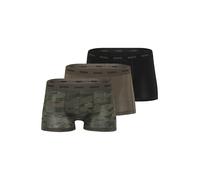 DIESEL Boxers 'DAMIEN' olive / vert clair / noir, Taille XS