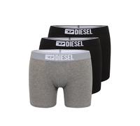 DIESEL Boxers 'Sebastian' gris chiné / noir / blanc, Taille XL