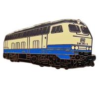 Diesel BR 218, BR218, BR218, BR 218, BR 218-6, épinglette, épingle, locomotive, chemin de fer, train, railway, broches, épingle, épingle, épingle, locomotive, train, emblème, Sac en plastique