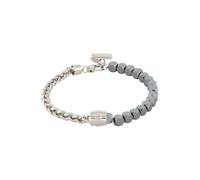 DIESEL Bracelet anthracite / argent, Taille One Size